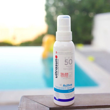 Ultrasun Active Spray Transparent SPF50+ 150ml | Protection Sport
