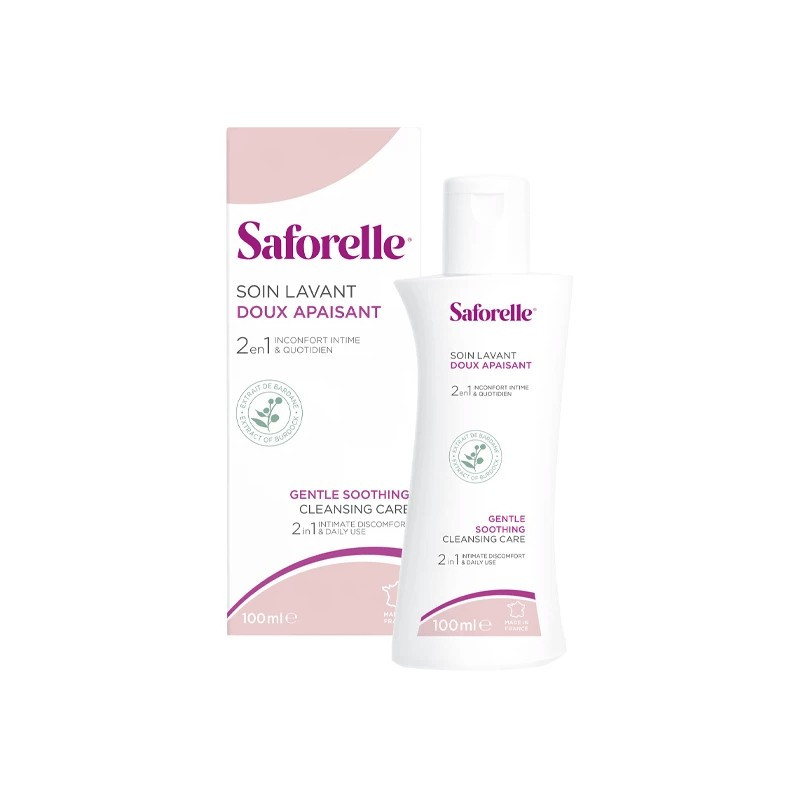 bebe maman saforelle 100ML anti bactérien hygiene intime anti irritation  douche bain baby mama