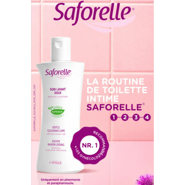 Saforelle Soin Lavant Doux 100ml | Hygiène Intime et Apaisante