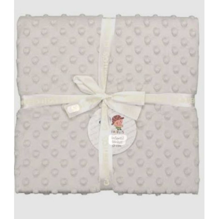 GAMBERRITOS COUVERTURE 80*110 BEIGE