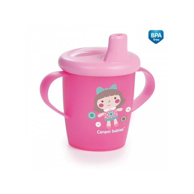 Tasse Anti-Déversement 250ml Rose