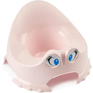 bebe maman toilette pot rigolo rose baby mum