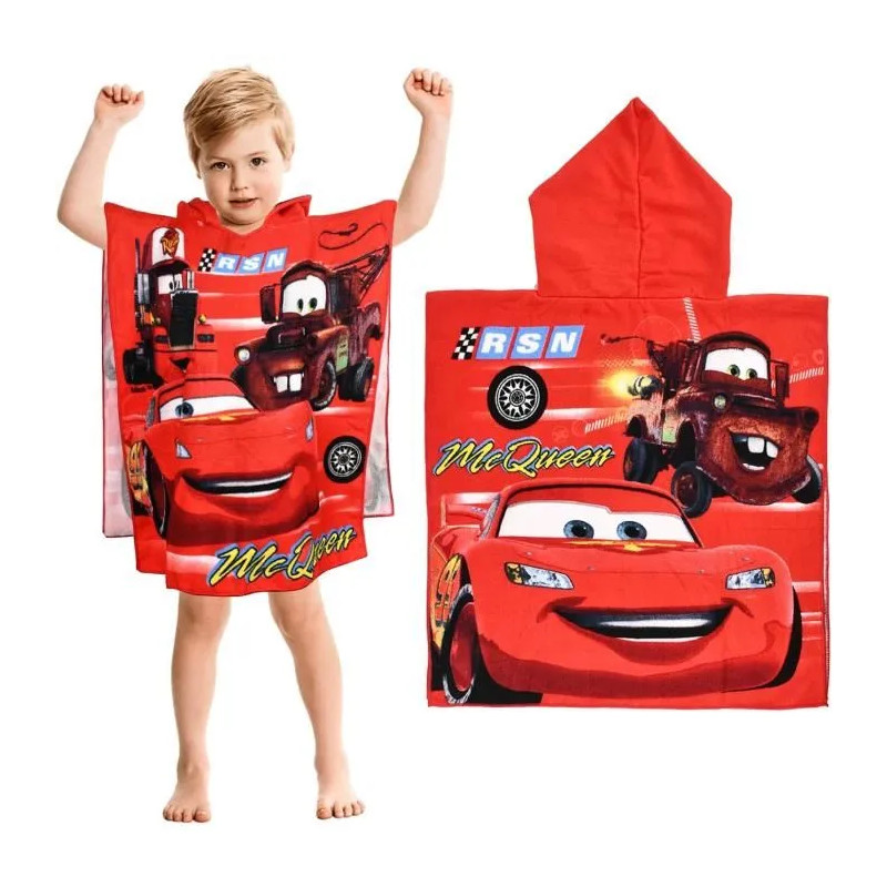 PONCHO A CAPUCHE _ CAPE DE BAIN