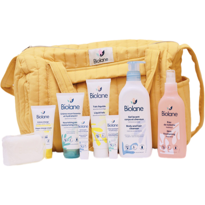 BIOLANE SAC MATERNITE JAUNE