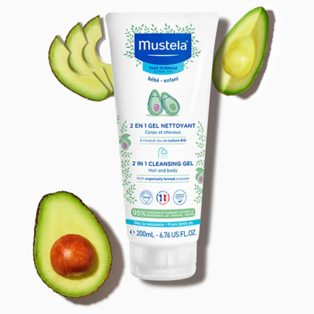 MUSTELA 2EN1 CHEVEUX ET CORPS 200ML