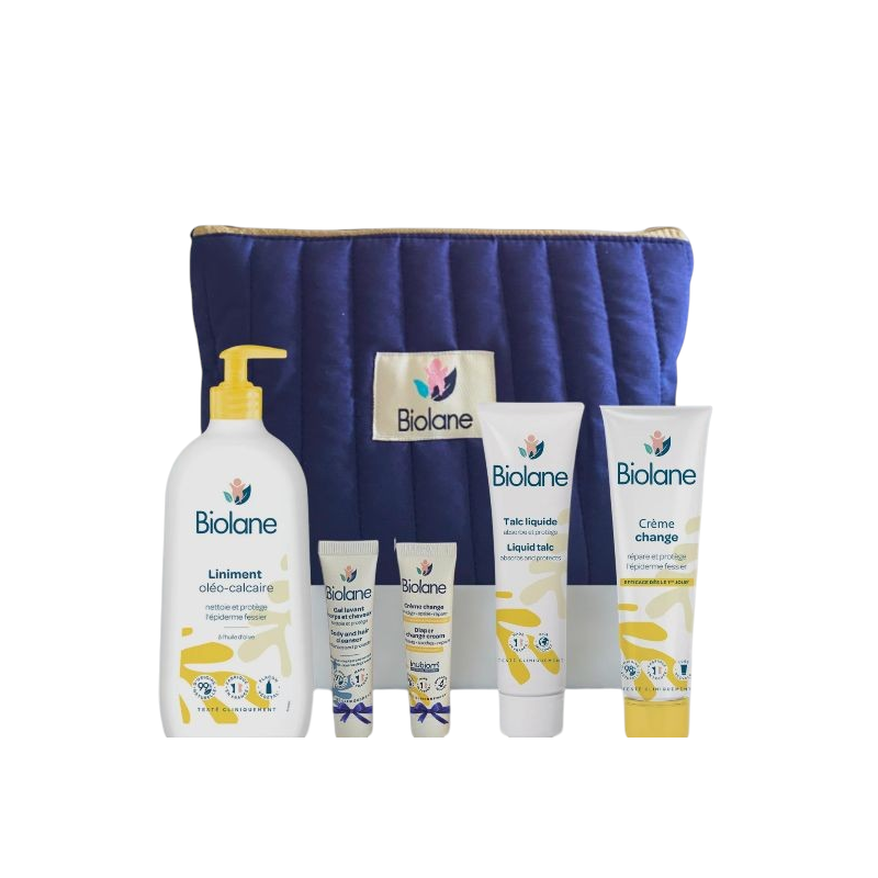 BIOLANE TROUSSE KIT CHANGE BLEU