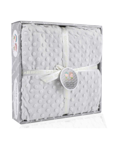 GAMBERRITOS COUVERTURE 80*110 GRIS — BabyMam