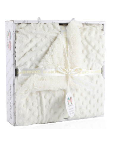 Couverture bébé Gamberritos beige 80×110 cm – Douce et moelleuse Tunisie