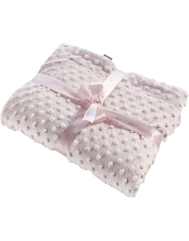 Couverture bébé NAF NAF bleu rose 80×110 cm – Douce et mixte Tunisie