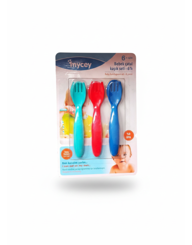 Set 6 cuillères bébé – Embouts doux et ergonomiques pour premiers repas Tunisie