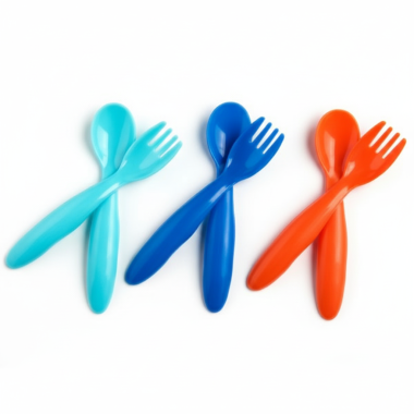 Set 6 cuillères bébé – Embouts doux et ergonomiques pour premiers repas Tunisie