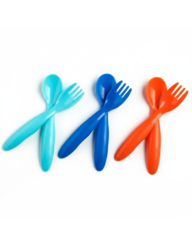 Set 6 cuillères bébé – Embouts doux et ergonomiques pour premiers repas Tunisie