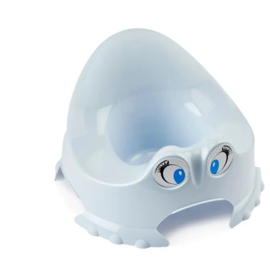 Pot Bébé Rigolo Thermobaby Bleu | Ludique & Ergonomique | Babymam