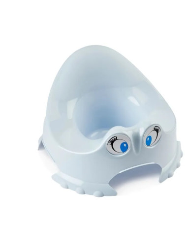 Pot Bébé Rigolo Thermobaby Bleu | Ludique & Ergonomique | Babymam