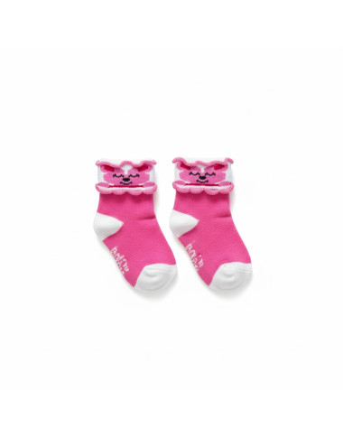 Chaussettes Nouveau-né Rose | Douceur & Chaleur | Babymam