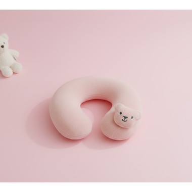 GAMBERRITOS COUSSIN TOUR DE COU ROSE — BabyMam