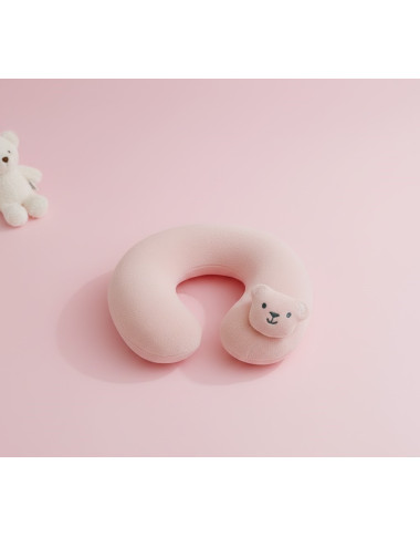 bebe maman gamberritos coussin tour de cou rose securite baby mam