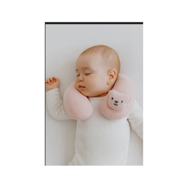GAMBERRITOS COUSSIN TOUR DE COU ROSE — BabyMam