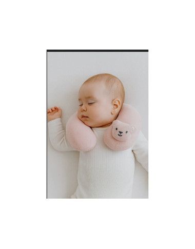 GAMBERRITOS COUSSIN TOUR DE COU ROSE — BabyMam