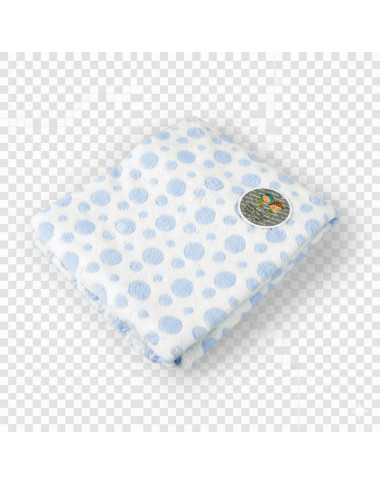 GAMBRRRITOS COUVERTURE 80*110 BLEU CIEL — BabyMam