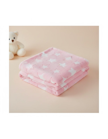 bebe maman gambrritos couverture rose etoile sommeil calme dormir parc lit poussette baby mam