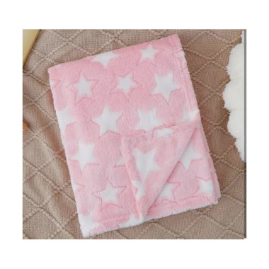 GAMBRRRITOS COUVERTURE 80*110 ROSE — BabyMam