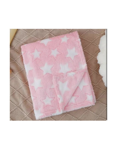 GAMBRRRITOS COUVERTURE 80*110 ROSE — BabyMam