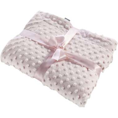 NAF NAF COUVERTURE 80*110 ROSE — BabyMam