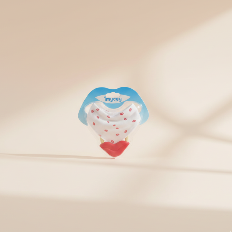 MYCEY BAVOIR BANDANA AVEC ANNEAU DENTITION — BabyMam