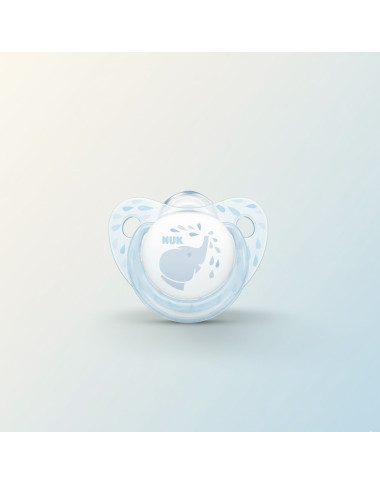 Sucette NUK 0‑6 mois silicone orthodontique – Livraison rapide en Tunisie