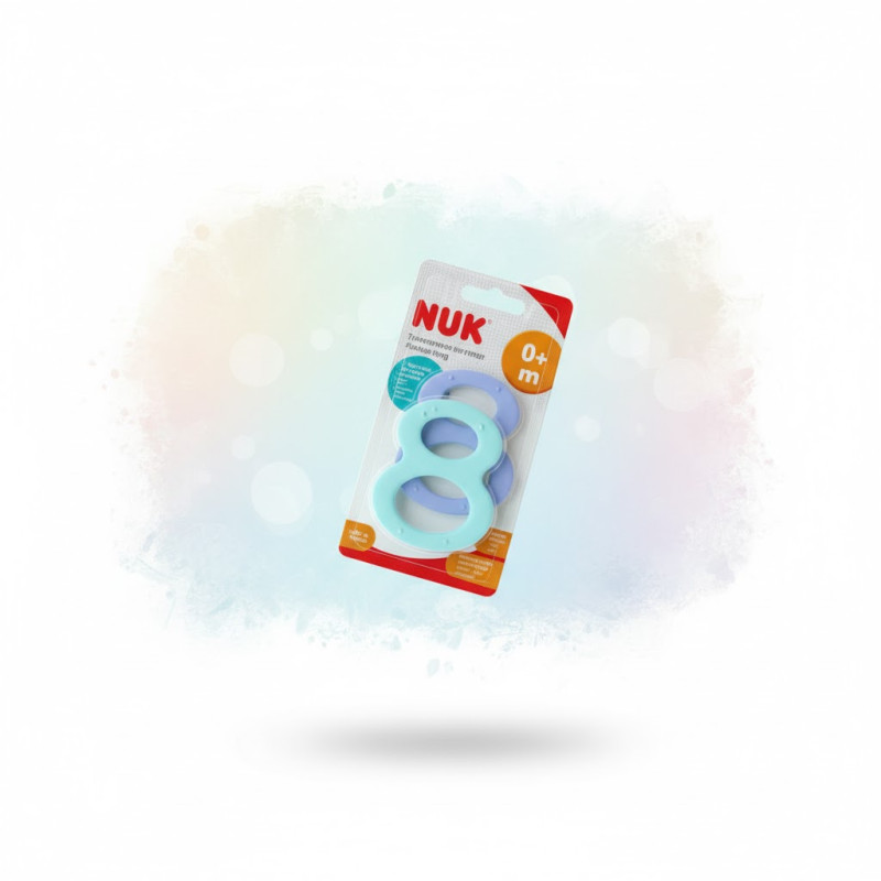 NUK ANNEAU DE DENTITION — Réfrigérant & multi‑textures — BabyMam