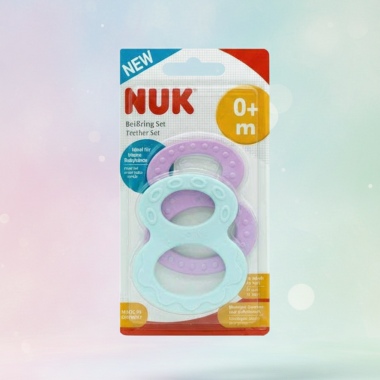 NUK ANNEAU DE DENTITION — Réfrigérant & multi‑textures — BabyMam
