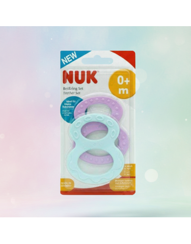 NUK ANNEAU DE DENTITION — Réfrigérant & multi‑textures — BabyMam