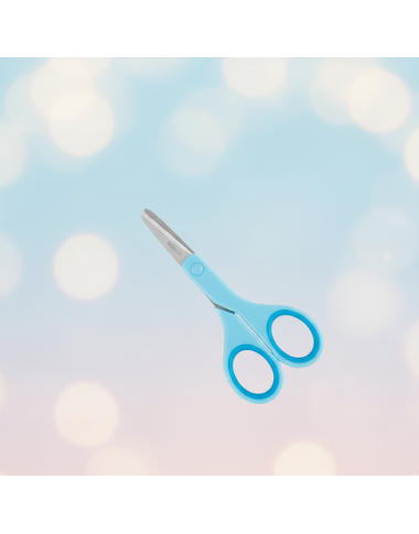 Ciseaux Bébé Chicco Bleu avec Étui de Protection | Babymam