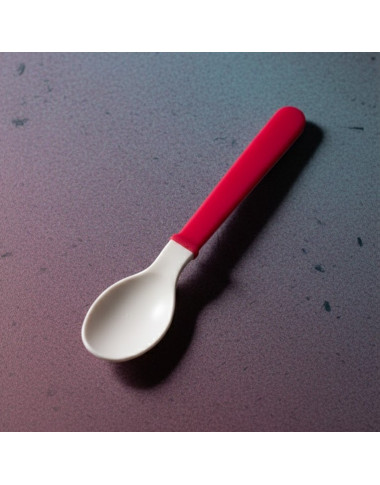 CANPOL BABIES CUILLERE SOUPLE ROUGE 4M — BabyMam