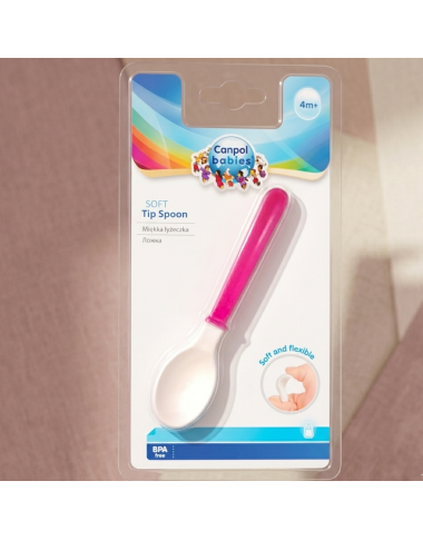 Cuillère souple Canpol Babies 4 mois+ — BabyMam