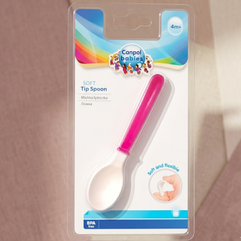Cuillère souple Canpol Babies 4 mois+ — BabyMam