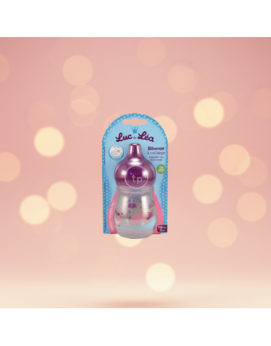 Biberon Luc et Léa 150 ml rose — BabyMam