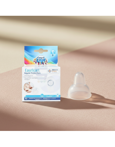 Protège-mamelon silicone souple taille L en Tunisie