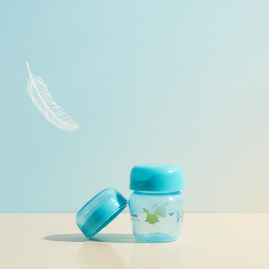 Micro biberon Mycey 30 ml bleu — BabyMam