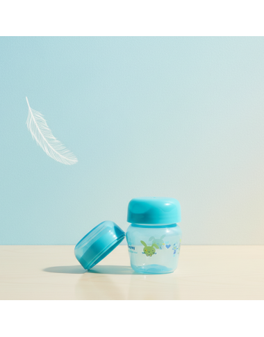 Micro biberon Mycey 30 ml bleu — BabyMam