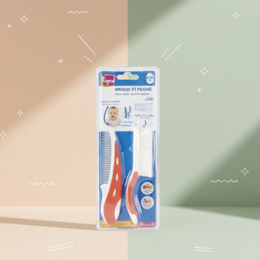 Set brosse & peigne TIGEX pour bébé — BabyMam