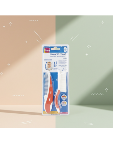 bebe maman tigex brosse peigne douche cheveu baby mam