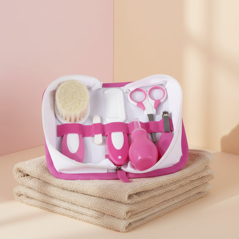 TROUSSE DE SOIN INTERBABY-ROSE | BabyMam