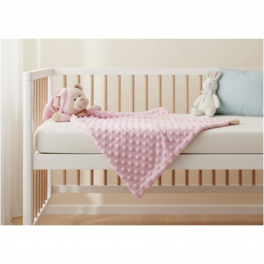 Ensemble couverture et doudou pour bébé en Tunisie – Doux et confortable