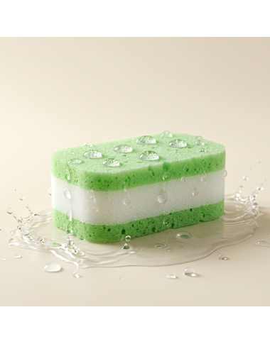 Éponge douce rectangulaire 3 couches — BabyMam