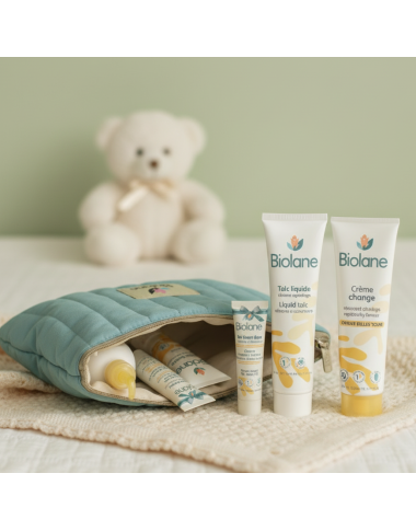 Trousse de Change Biolane Verte : Le Kit Complet de Soins Bébé en Tunisie
