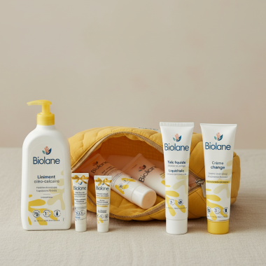 Trousse de Change Biolane Jaune : Le Kit Essentiel Bébé (Vente en Tunisie)