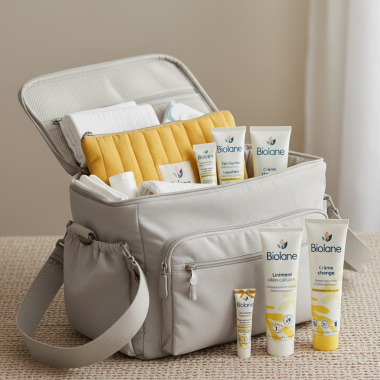 Trousse de Change Biolane Jaune : Le Kit Essentiel Bébé (Vente en Tunisie)