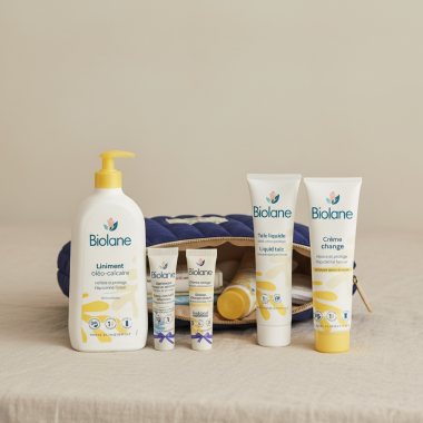 Trousse de Change Biolane Bleue : Le Kit Complet Soins Bébé (Vente en Tunisie)